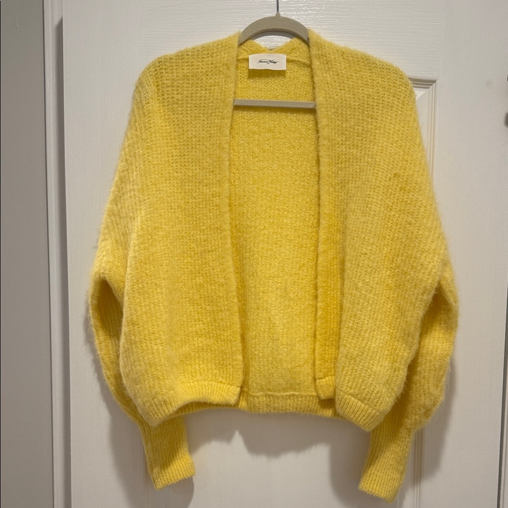 American Vintage Yellow Women's Cardigan